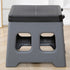 Healifty Portable Car Folding Toilet with Lid, Foldable Travel Potty for Camping and Outdoor Use, Portable Emergency