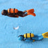 PATKAW 4pcs Mini Scuba Diver Toy, Resin Action Figure for Fish Tank Aquarium Landscape Ornaments