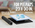 2 30 23 Skywin TidyFriend Pk Pee Pad Holder Tray for x Pee Pads with Corner Lock Holes, Raised Edges, Non-Spill, Easy