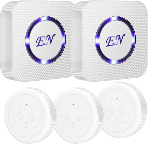 EverNary Dog Door Bell,Smart Dog Bells to Go Outside,Doorbell for Potty Training,Communication