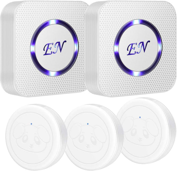 EverNary Dog Door Bell,Smart Dog Bells to Go Outside,Doorbell for Potty Training,Communication
