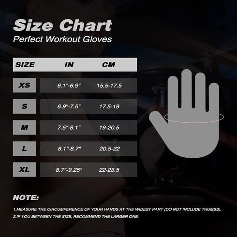 Workout Gloves for Women Men, Lightweight Weight Lifting Glove Breathable Fingerless Gym Gloves, Exercise, Fitness
