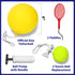 Set 360 Set.Tetherball Tetherball Tennis with with Swivel Hook PoleBall, Rope and Paddle Outdoor Equipment