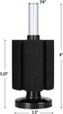 AQUANEAT Sponge Filter for Aquarium, Breeding Fry, Betta, Shrimp, Nano Fish Tank, 4pcs (M Large up to 50Gal)