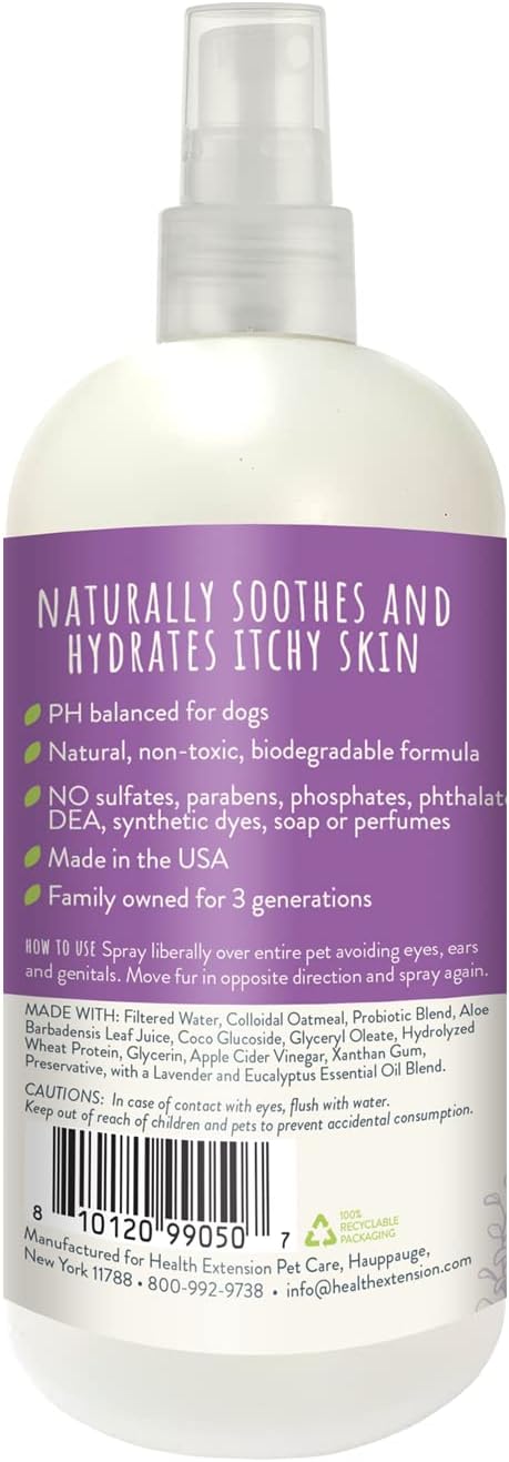 (8 oz) Ari Probiotic Deodorizer Spray for Dogs Lavender & Eucalyptus Scent pH-Balanced, Long-Lasting Freshness