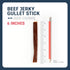 6-Inch 12 Count, Beef Jerky Sticks for Dogs, All-Natural Beef Gullet, Grass-Fed Jerky Chews, Fully Digestible