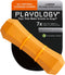 Playology Squeaky Chew Stick Dog Toy for Large Breeds (35lbs and Up), All-Natural Cheddar Cheese Scent