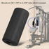 Sponge Foam Foot Pad Roller Pair, Replacement for Gym Exercise Equipment, Suitable for 2-inch Rod
