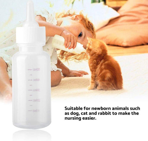 Aoaoy 21x12x4 Puppy Bottles Milk for Kittens Dog Cat Milk Bottle for Puppy Kitten Newborn Pet Grooming Kit Pet Supplies