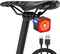 LED Bike Brake Tail Light with USB-C Recharge, Digital Battery Indicator, Automatic