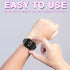 Non-Bluetooth Digital Fitness Tracker Watch, Pedometer with Step Counting, Distance, Calories, Stopwatch, Alarm Clock,