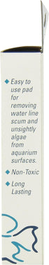 Lifegard Aquatics 4-Inch by 6-Inch Blue Algae Pad,Black