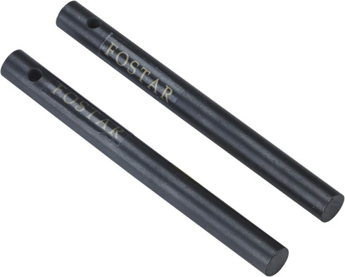 Outdoors 3/8 x 4 Inches Drilled Ferro (Ferrocerium) Rods, Flint Steel Magnesium Survival Fire Starter, 2PCS