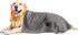Microfiber Dog Towels for Drying Dogs, Super Absorbent Soft Grooming Towel, 40 Inch X 23.6 Inch, Grey
