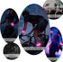 Pack of 6 LED Light Up Band Slap Bracelets, Night Safety Wrist Band for Cycling, Walking, Running