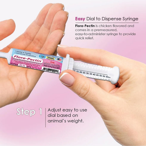 Upset (30 Oral Paste for Dogs & Cats Fast Diarrhea Relief & Firm Stool Support, Helps Stomach, Reduces Occasional Loose