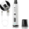 K&K Dog Nail Grinder with 2 LED Light, Professional 2-Speed Electric Nail Clipper for Large Medium Small Dogs (White)