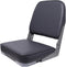 VANCUS Low/High Back Folding Boat Seats - Waterproof Captain Fishing Chair for Jon/Pontoon/Canoe/Bass