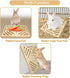 Chinchilla Litewoo Rabbit Scratch Board Foot Pad Mat Chew Toy Grinding Claws Teeth Natural Wood for Small Animal Rabbit