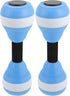 SEWACC 1 Pair Aquatic Exercise Dumbbells, EVA Floating Barbells for Water Aerobics and Fitness Equipment