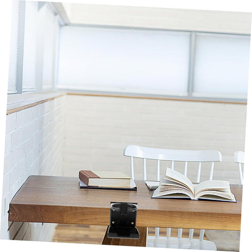 VANZACK Table Side Cup Holder for Foosball Tables Black Desktop Beverage Organizer Easy to Install Drink Holder