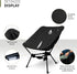 OneTigris Tigerblade Lightweight Camping Chair, Folding Backpacking Hiking Chair, Compact Portable 330 lbs Capacity