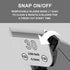 30# Detachable Pet Clipper Replacement Blades Compatible with Andis/Oster A5/Wahl KM10 Series Dog Clipper (2 Pack)