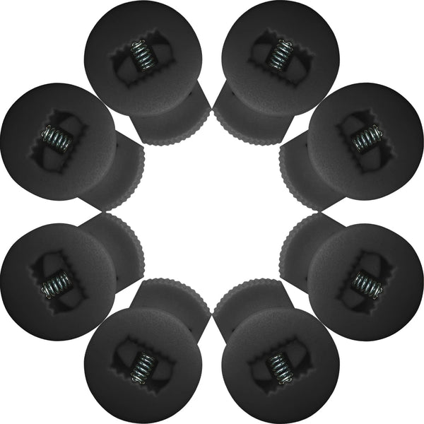 Glove Locks - Lace Locks for Baseball Glove, 8 Pack, Strong Elasticity, Fits All Gloves, Baseball Glove Accessories