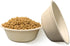 JETKONG 16 oz Disposable Dog Bowls 50pk, 100% Compostable Paper Feeding Bowls for Dry and Wet Dog Food or Water