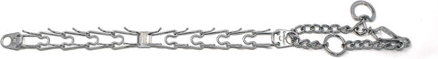 HS HERM. SPRENGER GERMANY Prong Dog Training Collar with Quick Release Buckle, Ultra-Plus Chrome Plated Steel