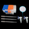 Saricho Brine Shrimp Egg Dispense Storage Kit with 50 Egg Collection Bottles, Holder,