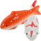 Toddmomy 2pcs Ceramic Floating Fish, Aquarium Goldfish Koi Fish Figurines for Fairy Garden, Pond, Underwater Decor