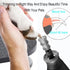 Dog Nail Trimmer Tools for Dremel, Paws Grooming & Smoothing for Medium Large Dogs, 1/8" Dog Nail Grinder Attachment