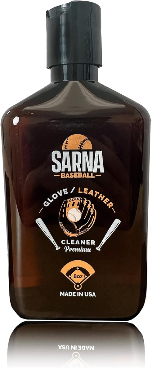Glove Leather Cleaner for Baseball, Softball Gloves, and Other Leather Sports Equipment