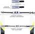 Ski Carrier Strap - Adjustable Padded Shoulder Carrying Strap for Ski and Pole, Portable Downhill Gear