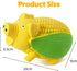 Squeaky Pig Dog Toys 3 Pack - Grunting Veggie Pig Toy for Small Medium Large Dogs, Durable Rubber Chew Toys