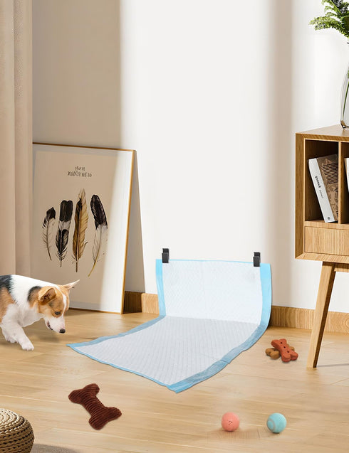 CAPHONT 6 Pcs Dog Pee Pad Holder, Potty Training Dog Pee Pad Holder for Leg-Lifting Marking Dogs Indoor Training Pad