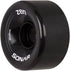 Sonar Wheels - Zen Quad Roller Skate Wheels, 4 Pack of 32mm x 62mm 85A Wheels in Black