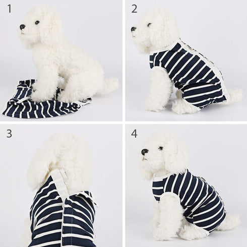 Dog Diapers Period Suit for Female Dog Sanitary Panties in Heat Male Doggy Diapers Cover Dog Onesie to Keep Diaper On