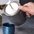 LIXADA Titanium French Press Coffee Maker - 750ml, Corrosion Resistant, Foldable Handle