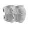 Knee Pads for Women & Men, Soft Dance Knee Pads with Adjustable Bands, Volleyball Wrestling Gear (Gray, Medium)