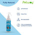 Petway Petcare Powder Cologne Coat Gloss, Natural Dog Cologne Spray with Baby Powder Fragrance (250ml)