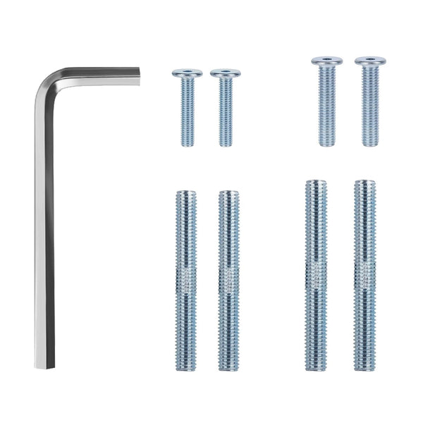 Cat Scratching Post Replacement Screws, M10 & M8 Screws with Allen Wrench, 4PCS Threaded Bolt & 4PCS Screw (9 pcs)
