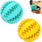 Sunglow 2 Pack Dog Toy Ball, Nontoxic Bite Resistant Teething Toys for Dogs and Puppies