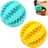 Sunglow 2 Pack Dog Toy Ball, Nontoxic Bite Resistant Teething Toys for Dogs and Puppies