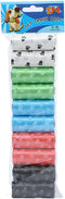 Dog Poop Bags Rolls Disposable Paw Prints Trash Bags for Dogs Durable