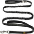 Heavy Duty Bungee Dog Leash, 6 ft - 7.5 ft for Large, Medium Dogs, No Pull, Reflective Tactical Leash with Double Handle