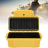 plplaaoo Outdoor Survival Sealed Container Case, Shockproof Waterproof Storage Box for Outdoors, Yellow