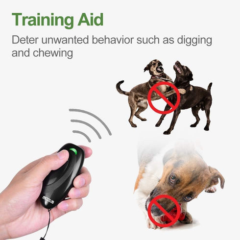 MODUS Ultrasonic Dog Barking Deterrent Device - Anti-Barking Device for Dogs, Safe for Indoor and Outdoor