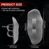 Harqa AntiSlip Workout Grips Ergonomic Rubber Palm Protector for Weight Lifting, Deadlifts, PullUps, Crossfit Two-Ring